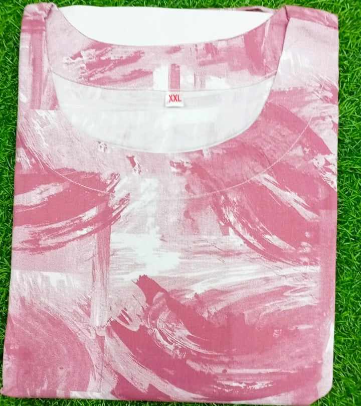 Premium Rayon Printed Cord Set-2060