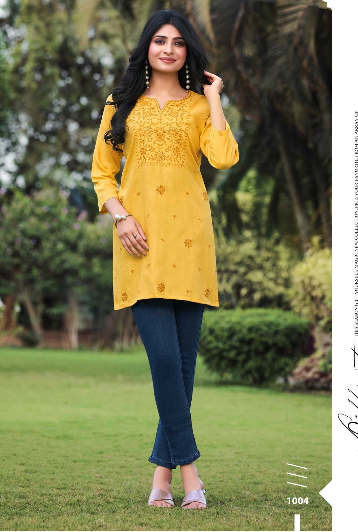 Buy Short Kurti for Jeans online at Best Prices in India-VogPap
