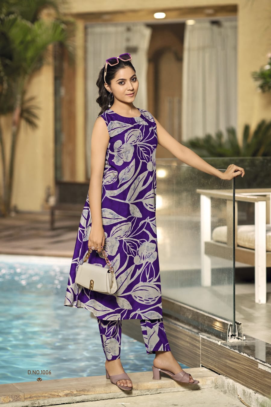 Cotton Sleeveless Cord Sets for Summers Online - VogPap