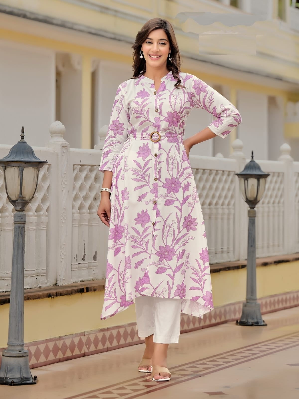 buy a line dress Polished Linen Versatile A Line Dress - White