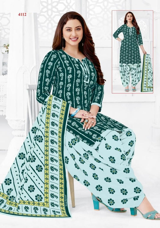 Cotton Fully Stitched Suit - 4112