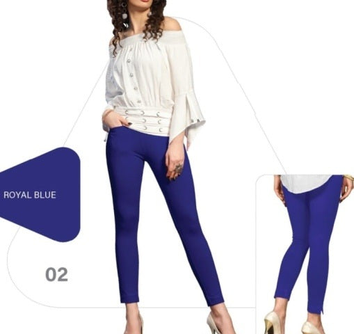 Women's Solid Cotton Kurti Pants Online in India - VogPap