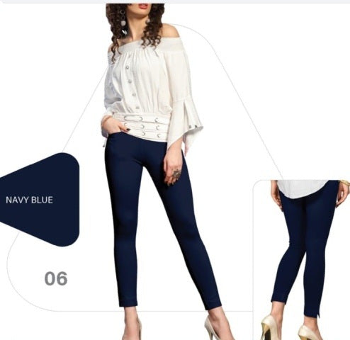 Women's Solid Cotton Kurti Pants Online in India - VogPap