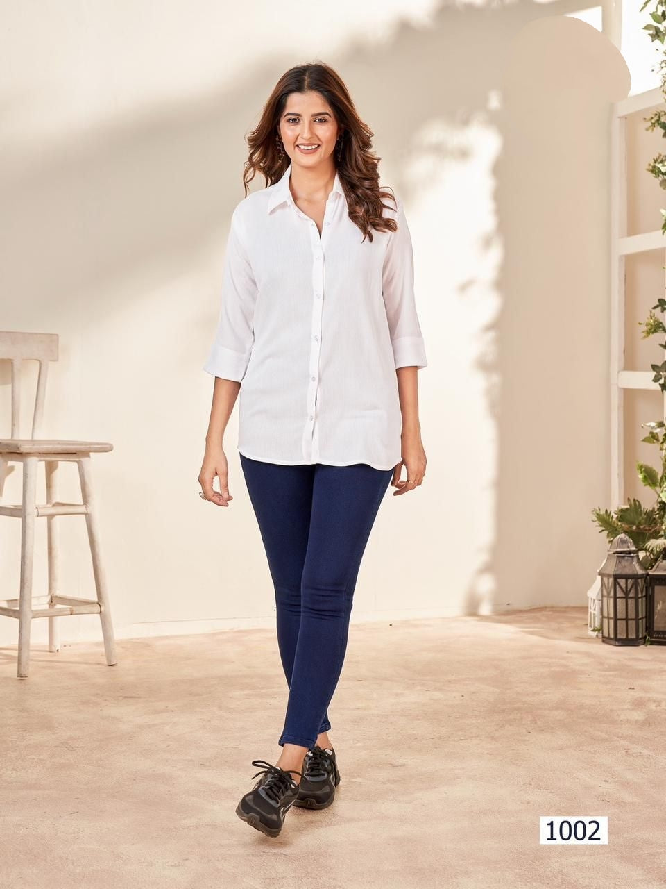 Pure White Formal Shirt