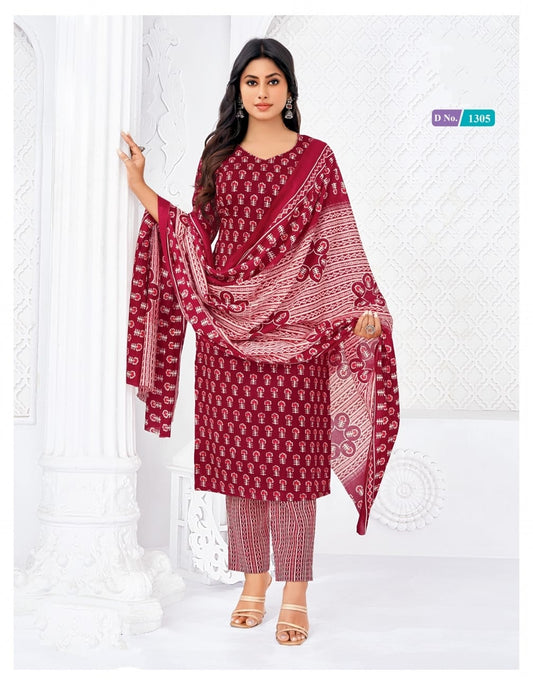 Buy Pure Cotton Fully Stitched Ladies Suits Online In India - Vogpap