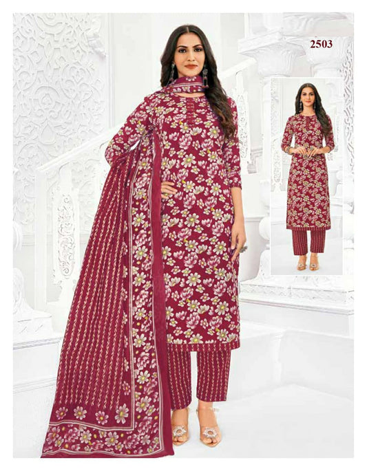Buy Pure Cotton Fully Stitched Ladies Suits Online In India - Vogpap