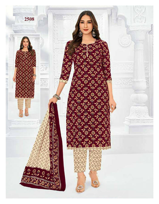 Buy Pure Cotton Fully Stitched Ladies Suits Online In India - Vogpap