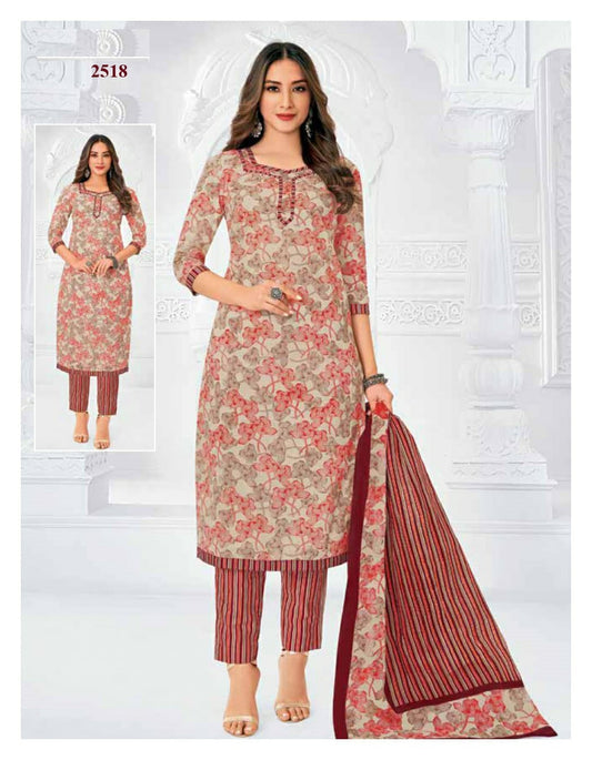 Buy Pure Cotton Fully Stitched Ladies Suits Online In India - Vogpap