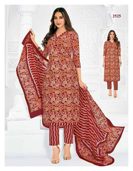 Buy Pure Cotton Fully Stitched Ladies Suits Online In India - Vogpap