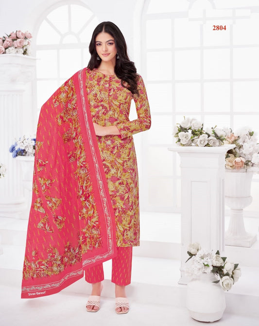 Buy Pure Cotton Fully Stitched Ladies Suits Online In India - Vogpap