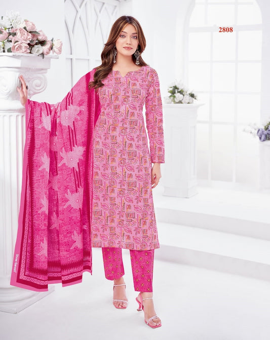 Buy Pure Cotton Fully Stitched Ladies Suits Online In India - Vogpap