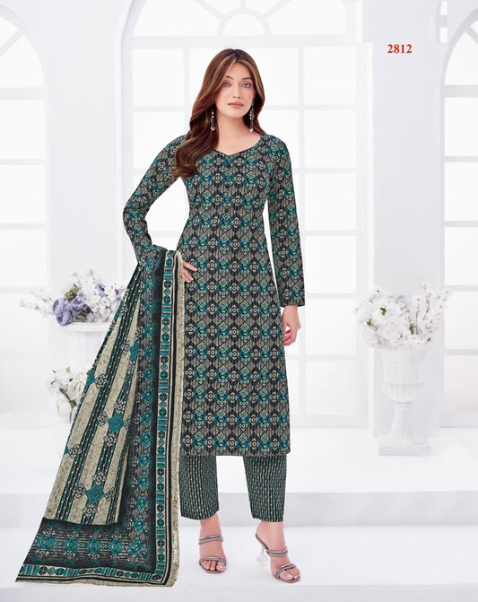 Buy Pure Cotton Fully Stitched Ladies Suits Online In India - Vogpap