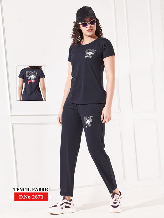 Premium Tencel Printed Tracksuit-2871