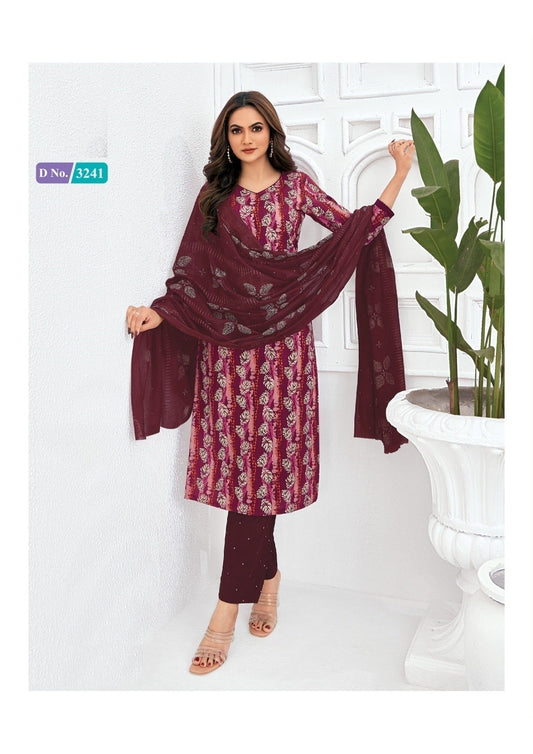 Buy Pure Cotton Fully Stitched Ladies Suits Online In India - Vogpap