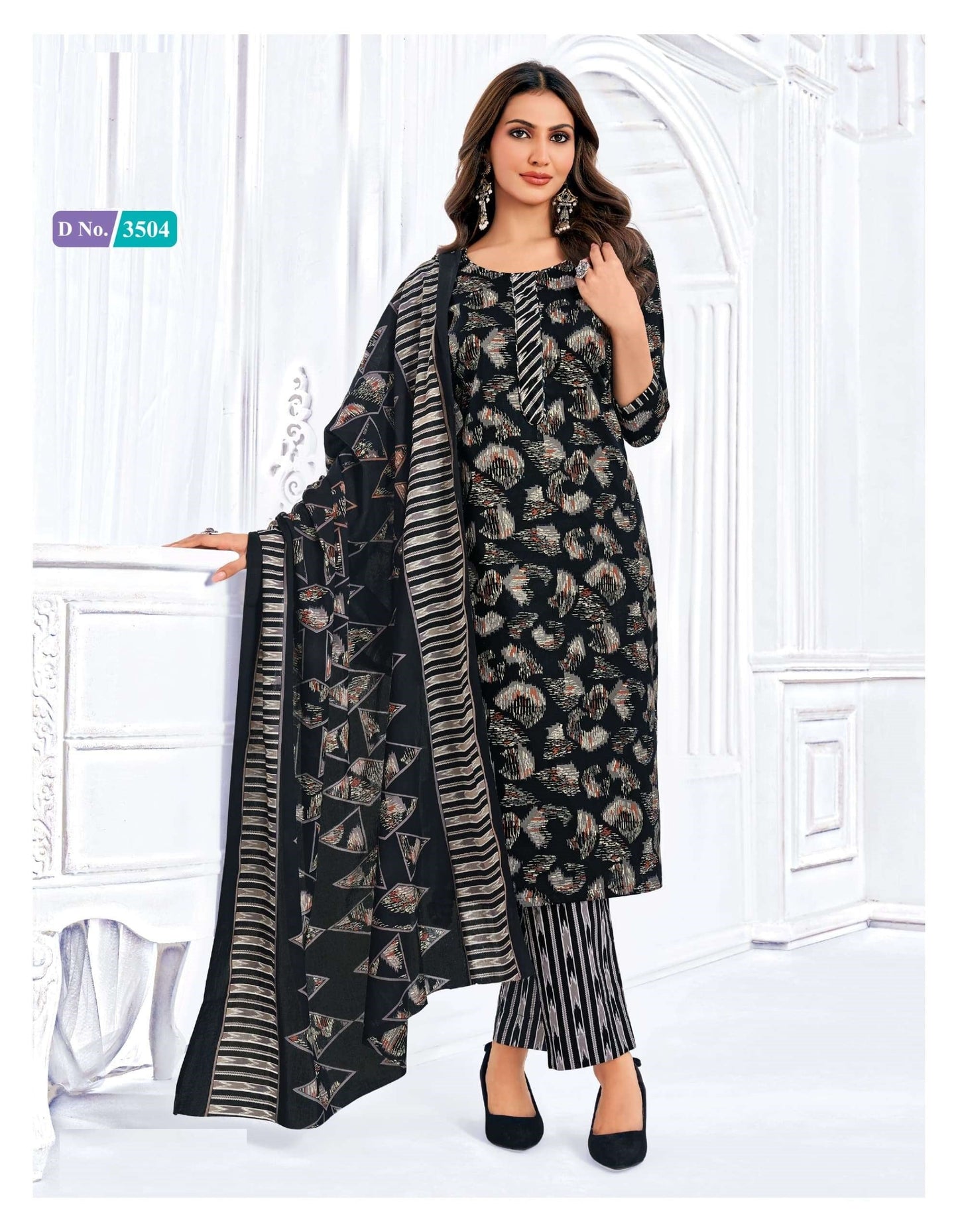 Buy Pure Cotton Fully Stitched Ladies Suits Online In India - Vogpap