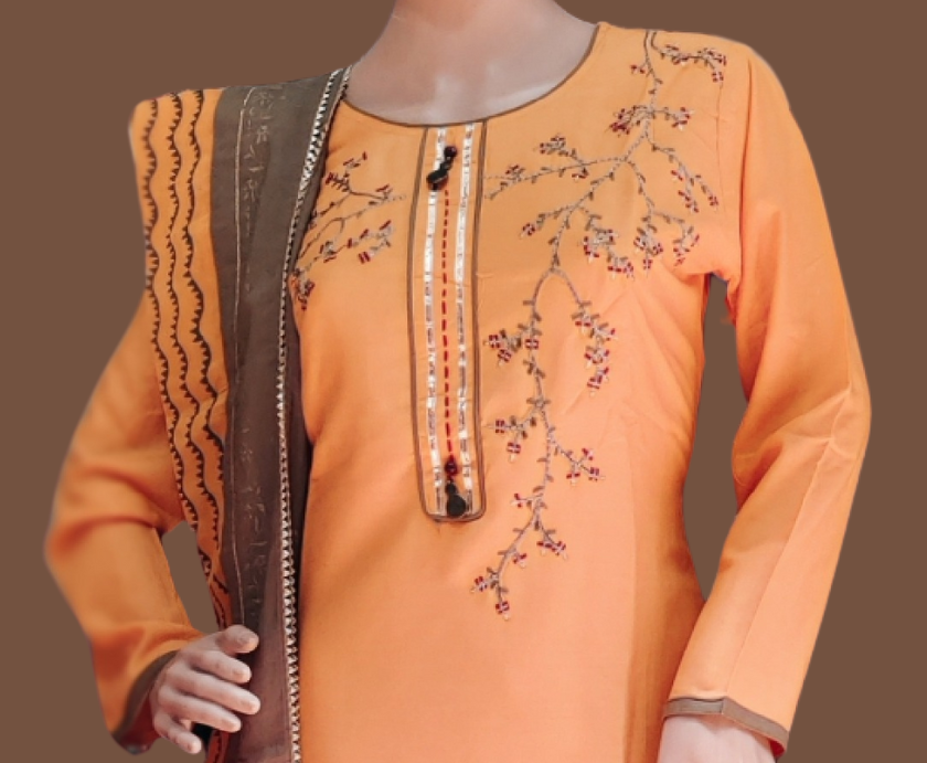 3 Piece Rayon Plazzo Set-007