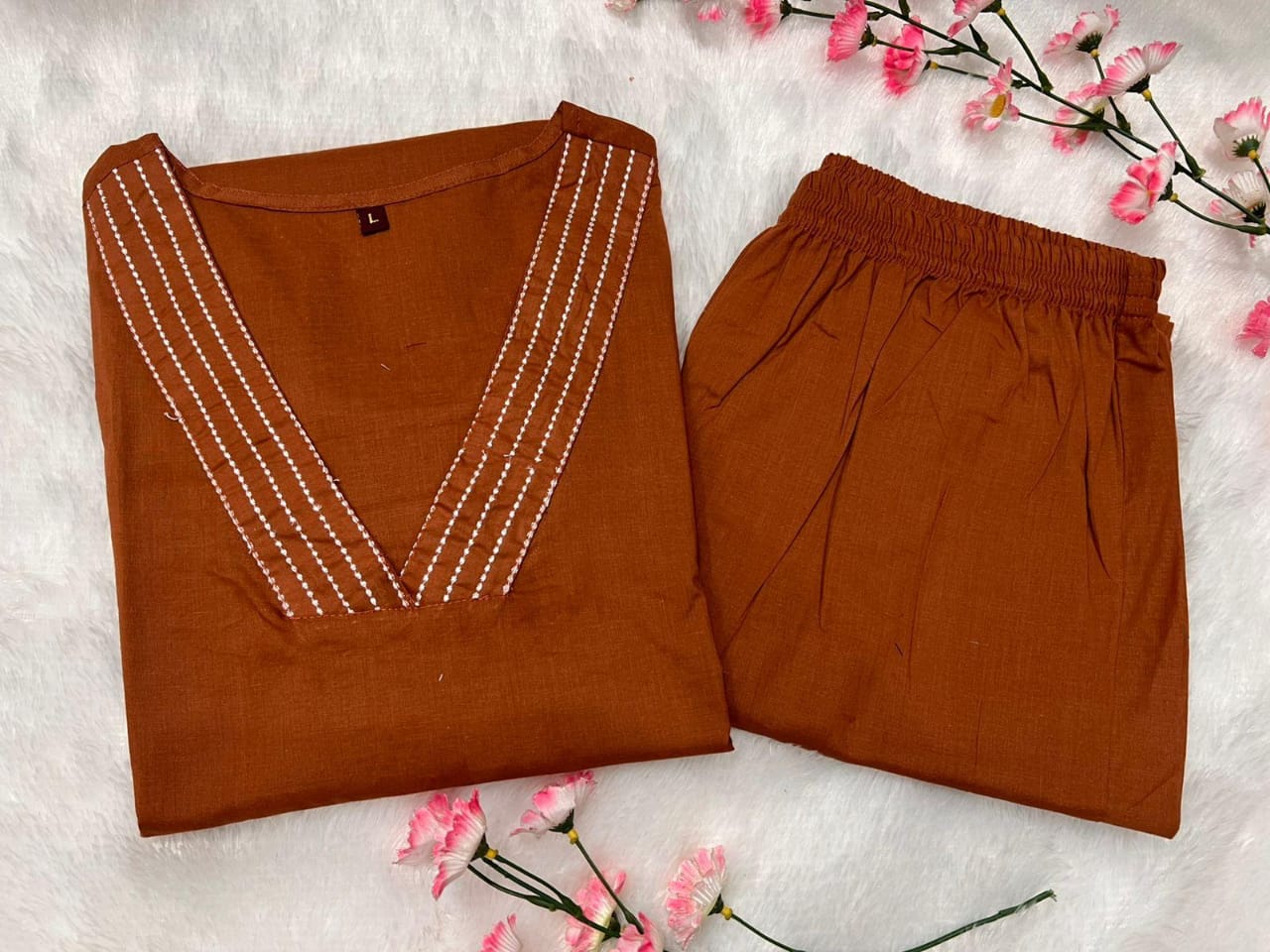 Jaipuri Cotton Cord Set-1003