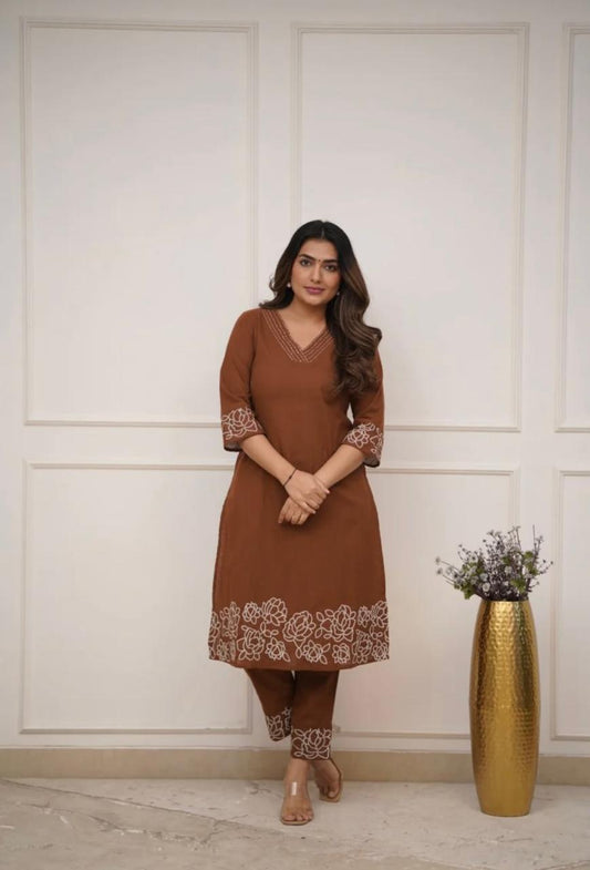 Jaipuri Cotton Cord Set-1003