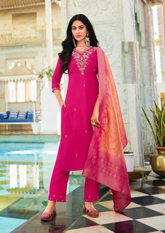 Women Heavy Handwork Suit-4122