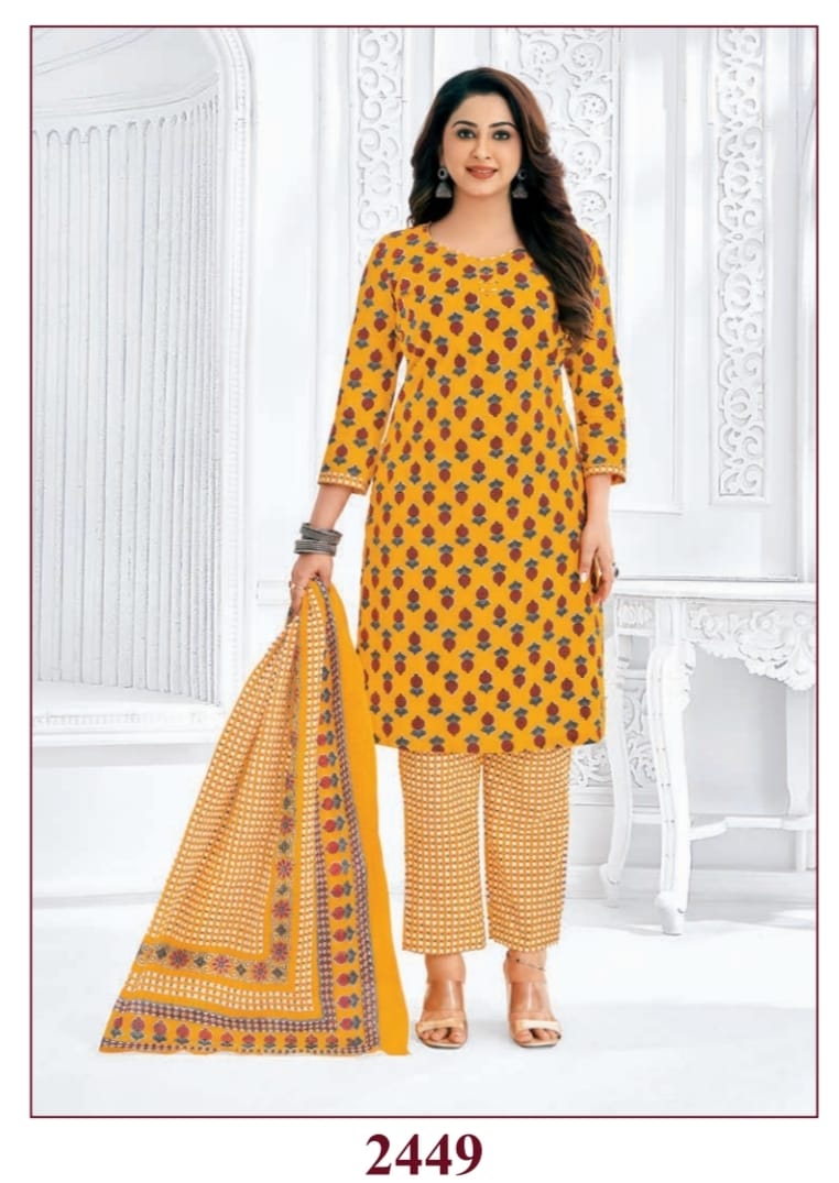 Buy Pure Cotton Fully Stitched Ladies Suits Online In India - Vogpap