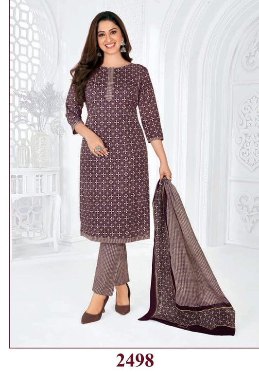 Buy Pure Cotton Fully Stitched Ladies Suits Online In India - Vogpap
