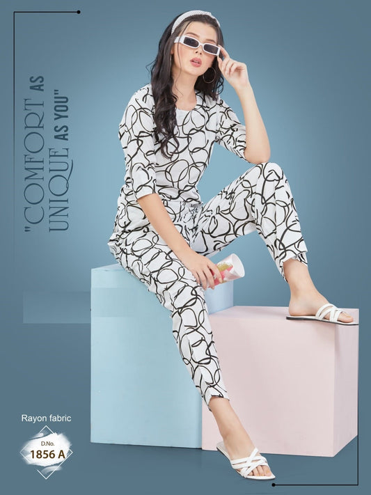 Buy Printed Cord Set Women Online in India - VogPap