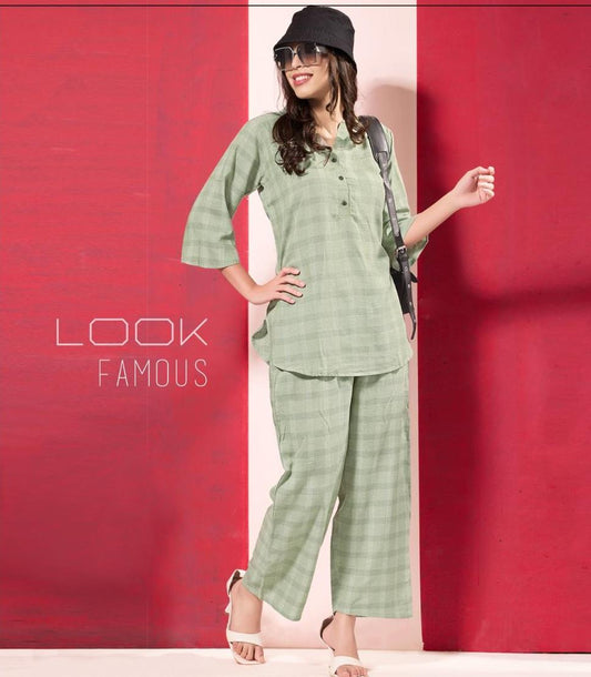 Buy Printed Cord Set Women Online in India - VogPap