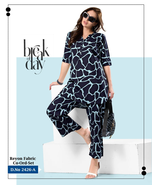 Buy Printed Cord Set Women Online in India - VogPap