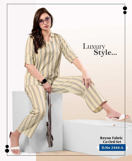 Buy Printed Cord Set Women Online in India - VogPap