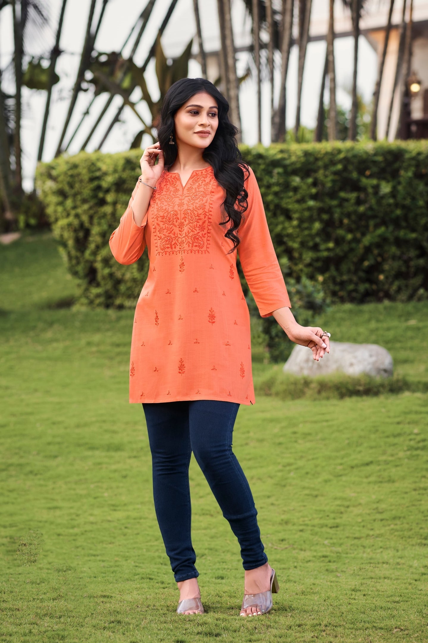Buy Short Kurti for Jeans online at Best Prices in India VogPap