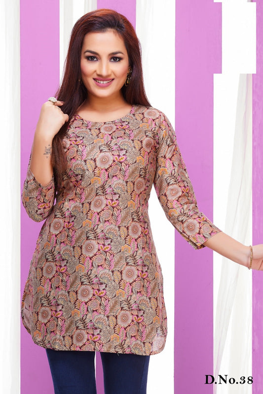 Buy Short Kurtis For Women & Girls Online in India - VogPap