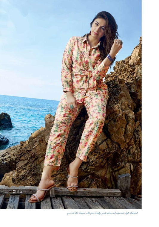 Viscose Chino Stylish Cord Set